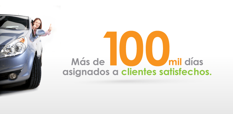 Más de 100 mil días asignados a clientes satisfechos